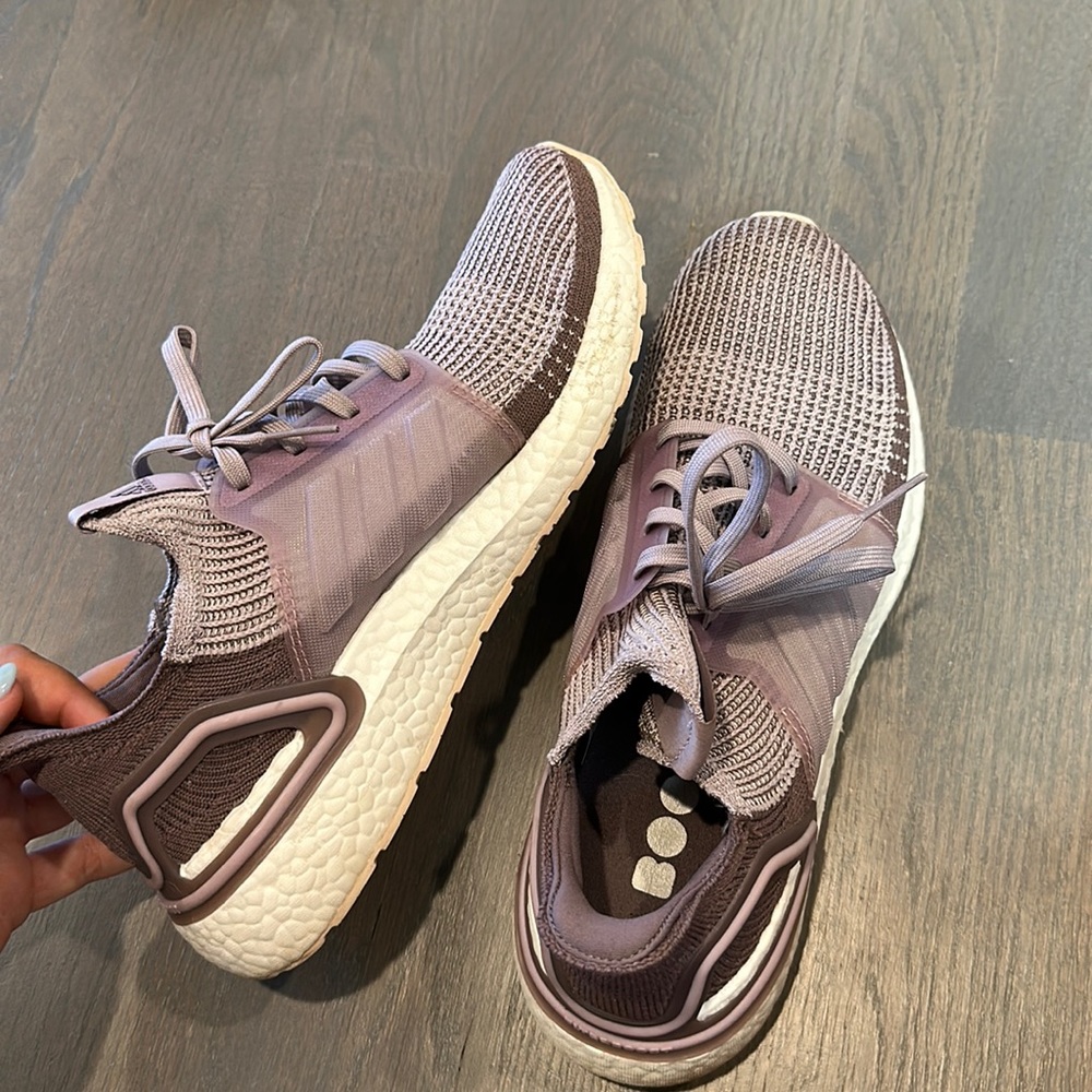 Purple Adidas Ultraboosts
